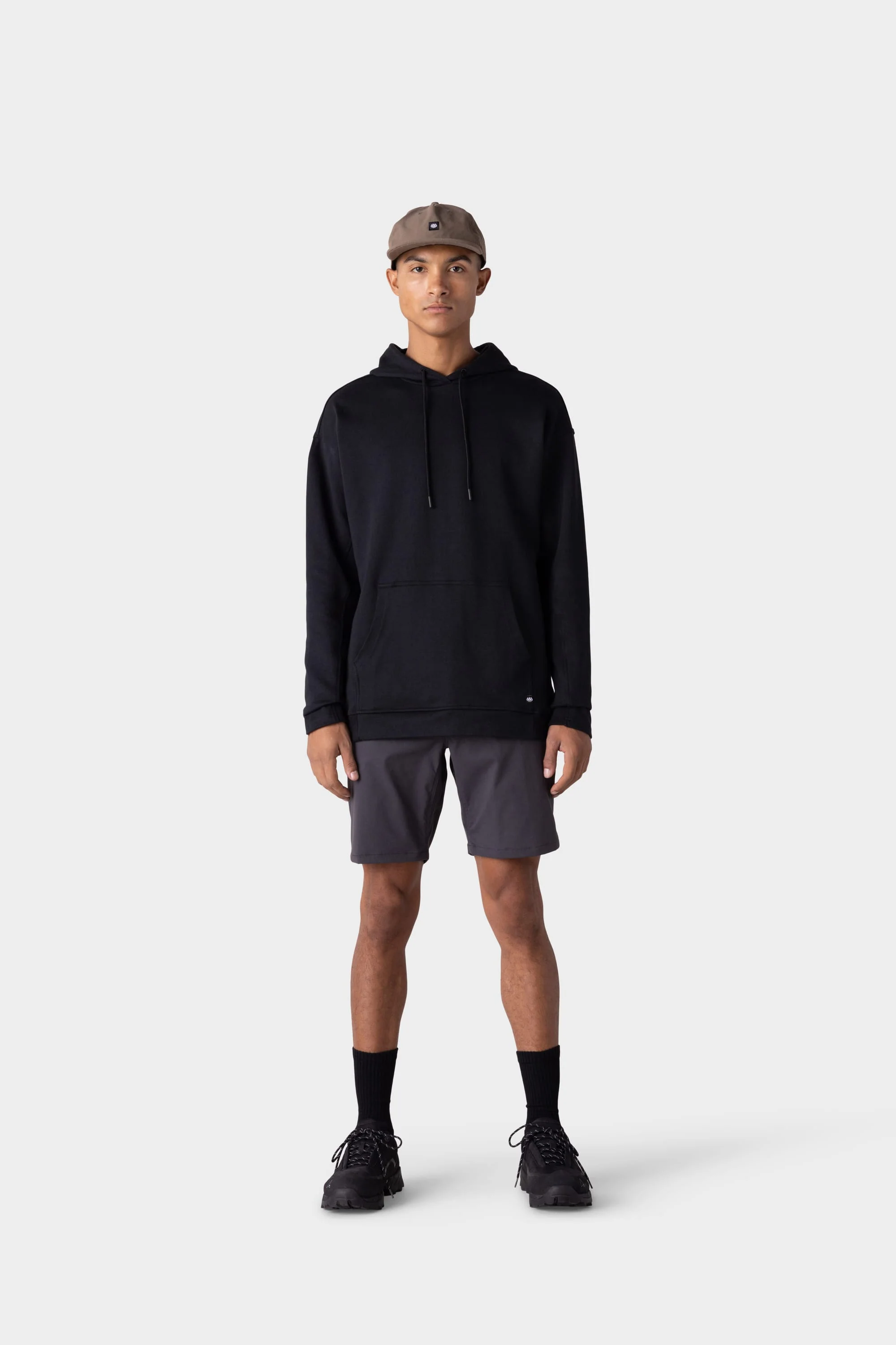 686 Everywhere Hybrid Short - Charcoal - Image 3