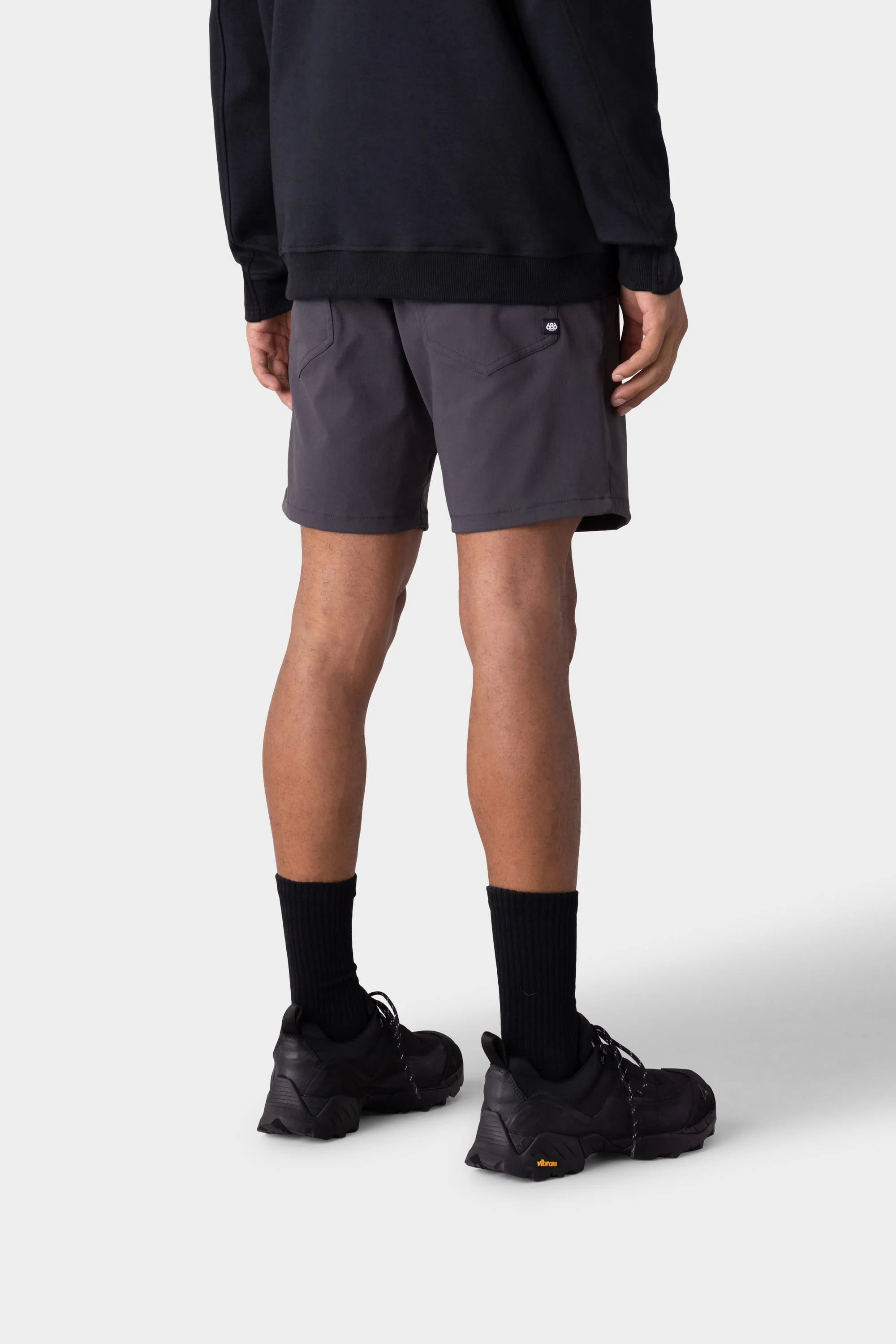 686 Everywhere Hybrid Short - Charcoal - Image 5