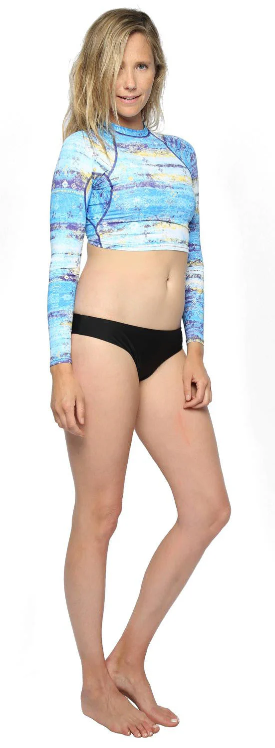 KASSIA+SURF Of Earth Long Sleeved Crop Top - Image 8