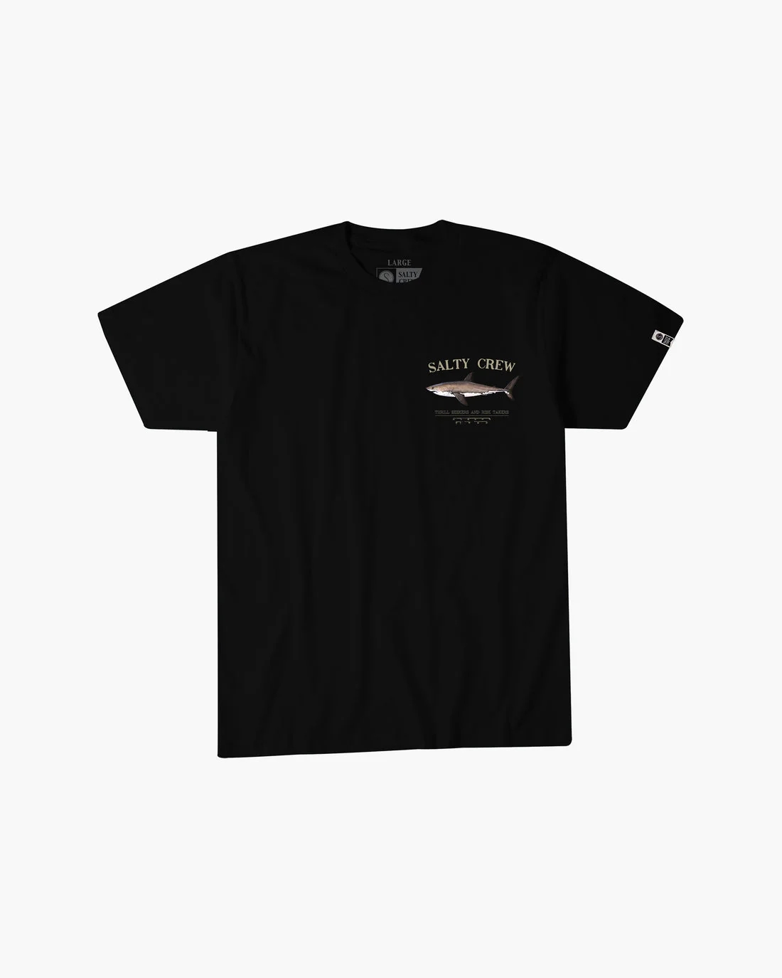 Salty Crew Bruce S/S Premium Tee - Black - Image 4