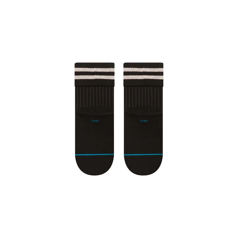 Stance Cotton Quarter Light Cushion Socks - BLACK - Image 3