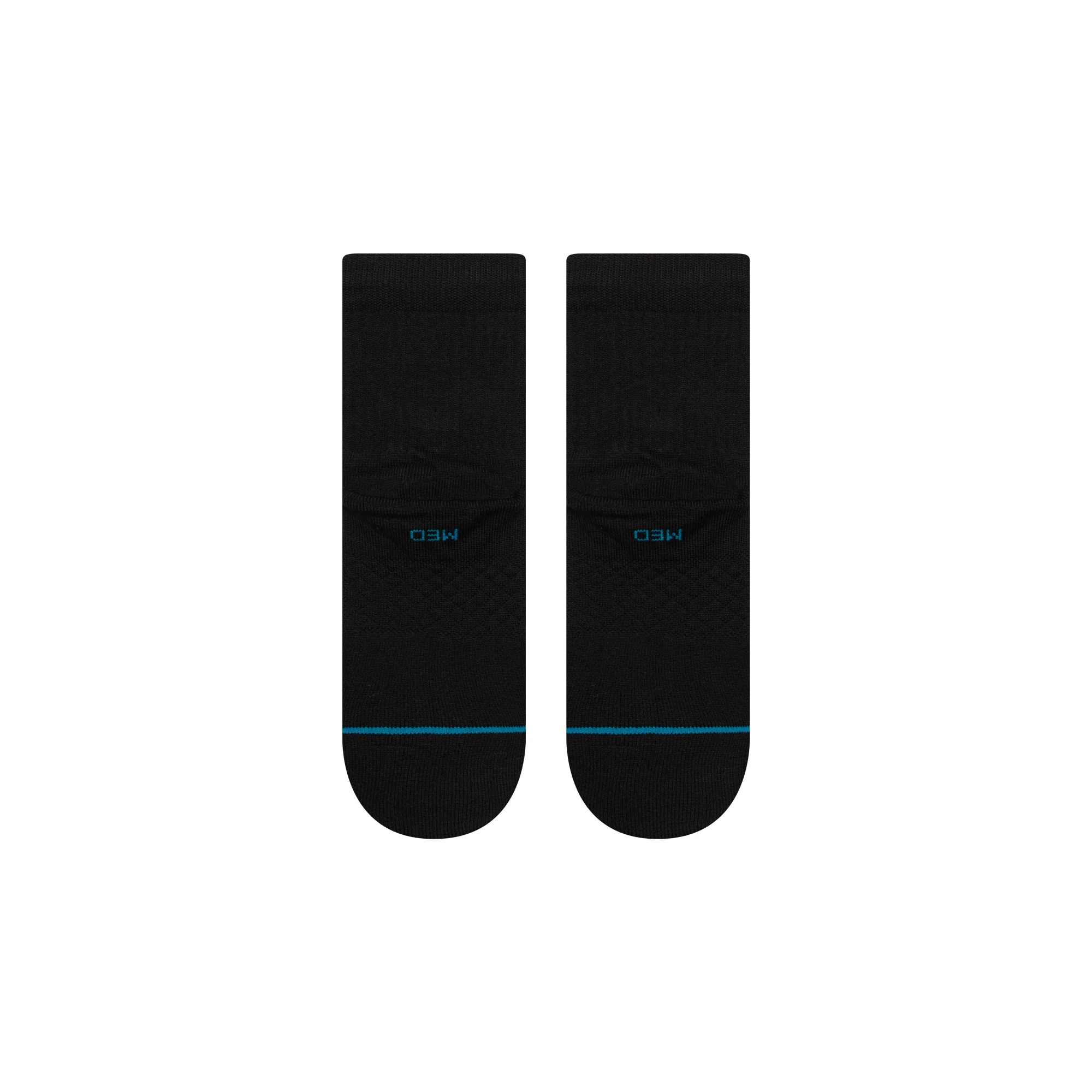 Stance Icon Quarter Socks - BLACK - Image 3
